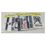 VINTAGE BROADWAY STYLE PLAYBILLS / 12 PCS