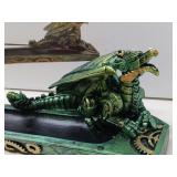 NEW STEAM PUNK DRAGON INCENSE BURNER