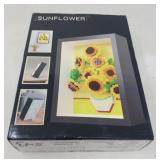 VAN GOGH SUNFLOWER SHADOW BOX KIT UNOPENED