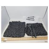 NEW / PANTHER PRINT WAFFLE LOUNGE SET