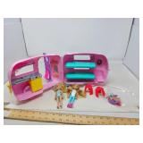 BARBI CHELSEA CAMPER WITH ACCESSORIES