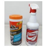 NEW FORMULA 88  DEGREASER + AMORALL GLASS WIPES