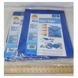 ALL PURPOSE TARPS / 2 PCS / NEW