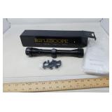 NEW 4X32 RIFLESCOPE w/MOUNTS