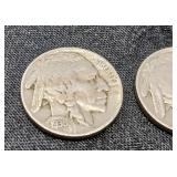 VINTAGE BUFFALO NICKLES / 5 PCS