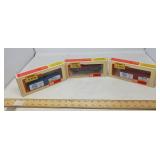 COLLECTIBLE HO MODEL RR CARS / 3 PCS