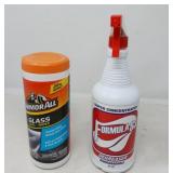 ARMORALL GLASS WIPES & FORMULA 83 DEGREASER