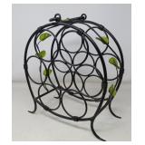 DECORATIVE FREE STANDING WINE RACK