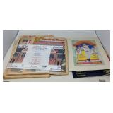 VINTAGE SPORTS EPHEMERA LOT