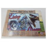 NEW TEMPERED GLASS CUTTING BOARD 12X16