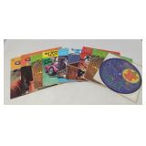 CHILDRENS BOOK / RECORDS LOT / 6 PCS / PLUS