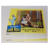 8 MOVIE LOBBY CARDS SOUTH PACIFIC 1964 11X14