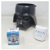 DARTH VADER PLASTIC BUCKET W/ CONTENTS