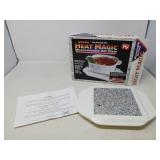 HEAT MAGIC / MICROWAVEABLE HOT PLATE/. NEW