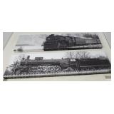 RAILROAD WALL ART / 2 PCS