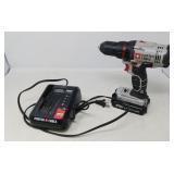 PORTER CABLE DRILL 20v LITHIUM BATTERY  & CHARGER