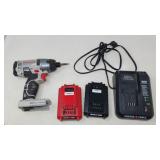 PORTER CABLE  CORDLESS IMPACT DRIVER TESTED WORKS
