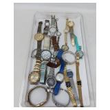 MIXED WATCHES LOT / JEWELRY