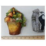 DECORATIVE WALL ART / 2 PCS