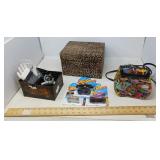 LEOPARD PRINT FANCY BOX FILLED W/ GOODIES!