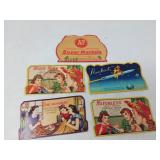 1940'S - 1950'S SEWING NEEDLES  / 5 PACKETS