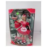 1998 COCA-COLA BARBIE CARHOP WAITRESS DOLL