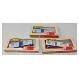 3 HO MODEL RAILROAD CARS TM BRAND IN ORIG BOX