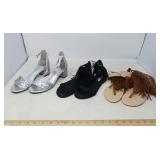 LADIES FASHION SHOES / 3 PAIRS