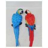COLORFUL PAIR OF PARROTS !!