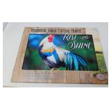 NEW TEMPERED GLASS CUTTING BOARD 12X16 ROOSTER
