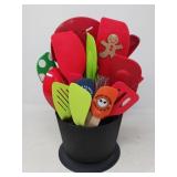 REVOLVING KITCHEN UTENSIL HOLDER / PLUS