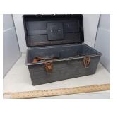 MYSTERY TOOL BOX W/ TOOLS / USED CONDITION