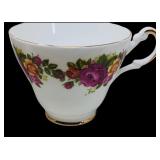 8 TEACUPS MAYFLOWER CHINA ENGLISH MAKE