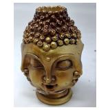 DECORATIVE BUDDHA HEAD / INCENSE BURNER / NEW