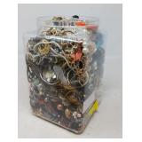 JUMBO JUG OF JEWELRY
