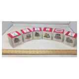 COLLECTIBLE LIBERTY FALLS MINI BUILDINGS / 6 PCS