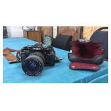 MINOLTA X-700 CAMERA WITH CASE