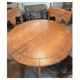 DINING TABLE WITH FOUR CHAIRS