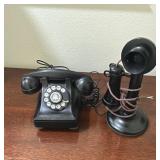 2 OLD STYLED PHONES