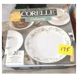 20 PIECE CORRELE DINNERWARE SET