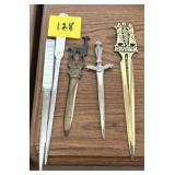 LETTER OPENERS