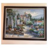 LARGE PAINTING ON CANVAS