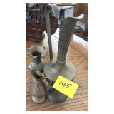 3 PIECES OF BRASS