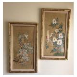 PAIR OF GOLD FRAMED PRINTS