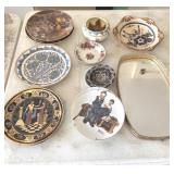MISC. PLATES AND MIRROR