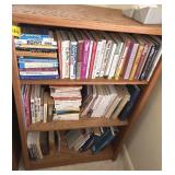 SMALL BOOK CASE WITH BOOKS