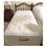 PAIR OF TWIN BEDS WITH HEADBOARDS