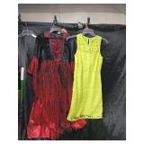 LADIES FANCY DRESSES / 2 PCS