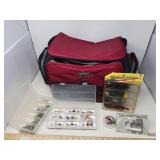 OKEECHOBEE FATS SOFT SIDE TACKLE BOX W/ WORM FLIES