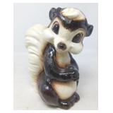 VINTAGE CERAMIC SKUNK FIGURINE